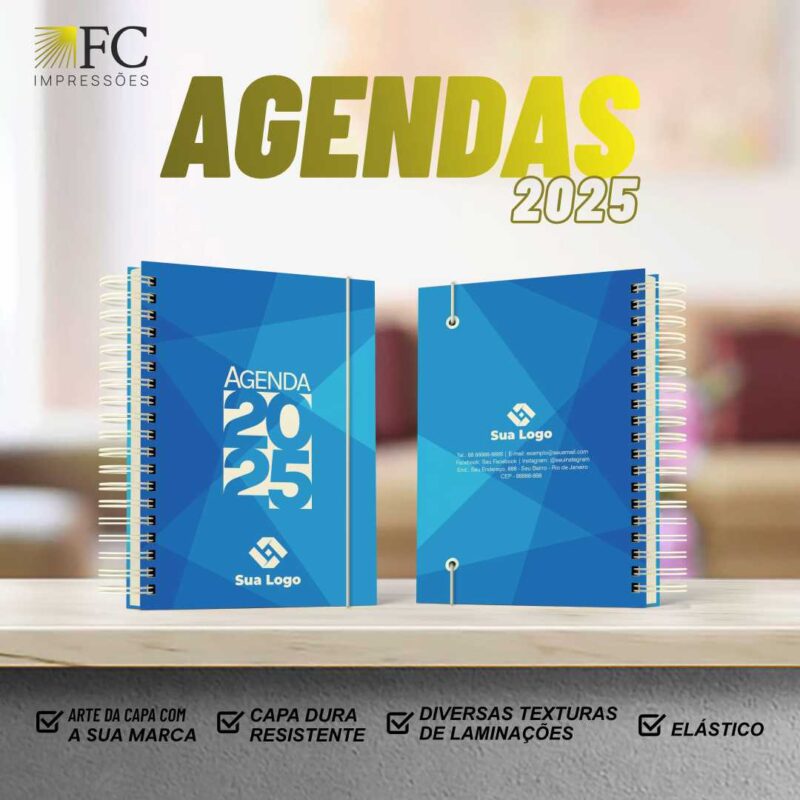 Agenda Diária Capa Dura